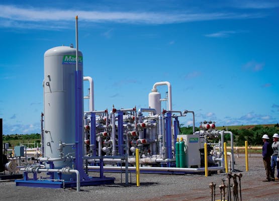 archrock Mach4 ngl recovery in the field.