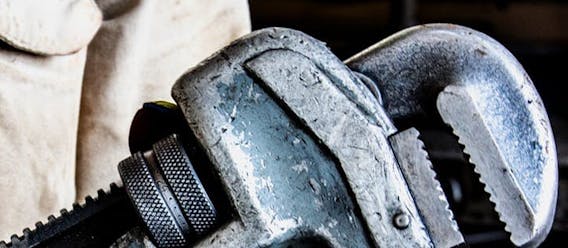 Wrench closeup.
