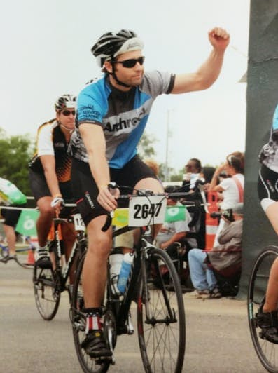 Team biking