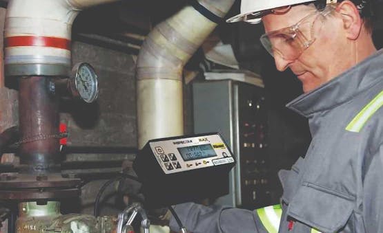 Ecotec worker using INSPECTRA