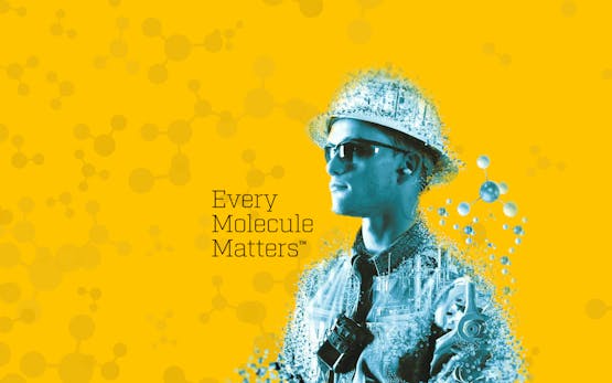 Archrock vehicles on job site.