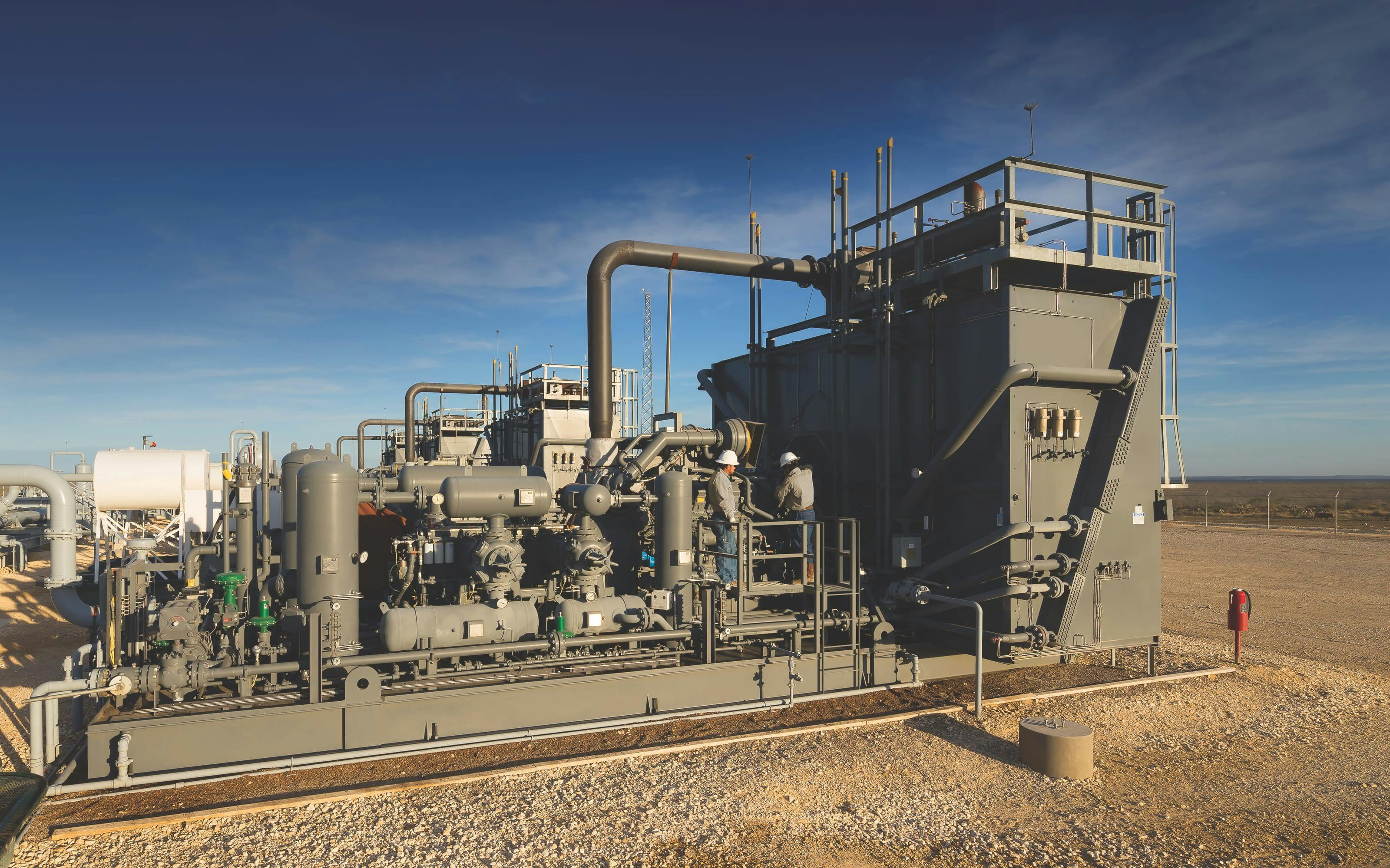 Natural Gas Contract Compression and Aftermarket Services